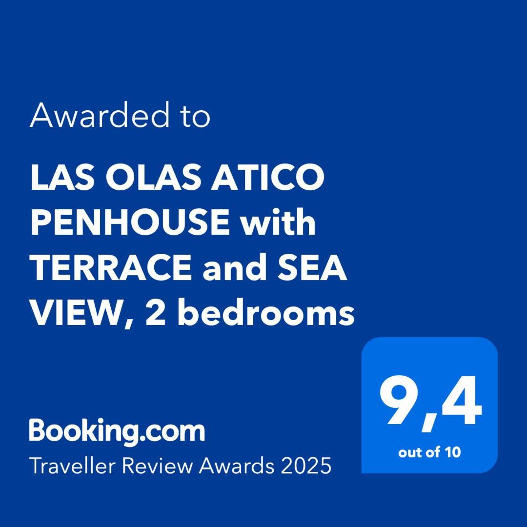 Las Olas Atico Penhouse With Terrace And Sea View, 2 Bedrooms La Caleta  Ngoại thất bức ảnh